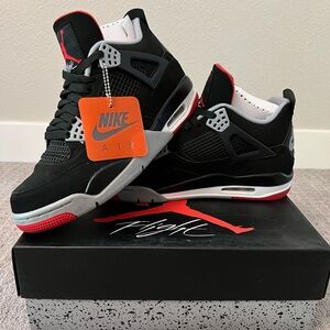 Nike Retro Air Jordan Air Bread 4 Black